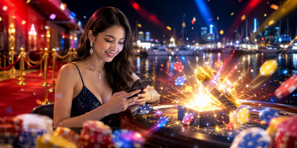Pengguna Malaysia mendaftar untuk mendapatkan bonus promosi perayaan istimewa